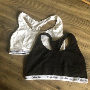 2 Calvin Klein Sports Bras